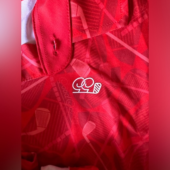 Good good men’s red polo shirt Size XL - Picture 2 of 6